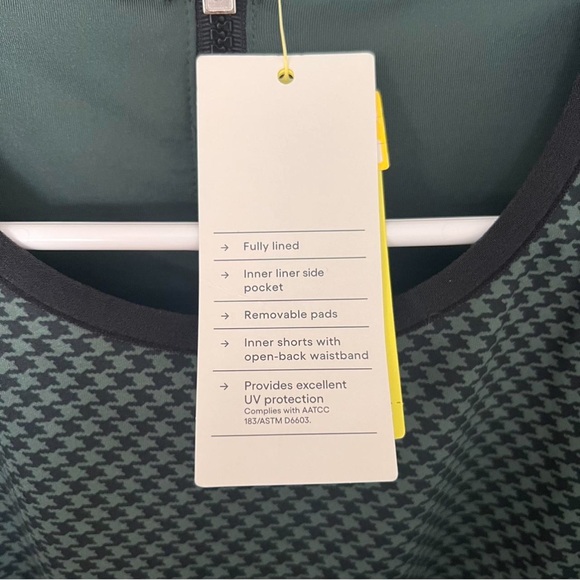 All in Motion Green Sleeveless Halter Sheath Dress - Picture 4 of 5